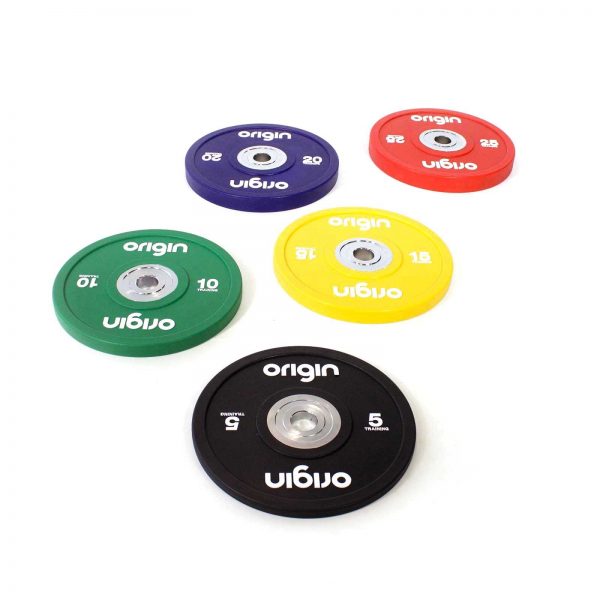 origin coloured urethane bumper plates 0000 april 2015 49 3 - Origin Urethane Bumper Plate Set (150kg)