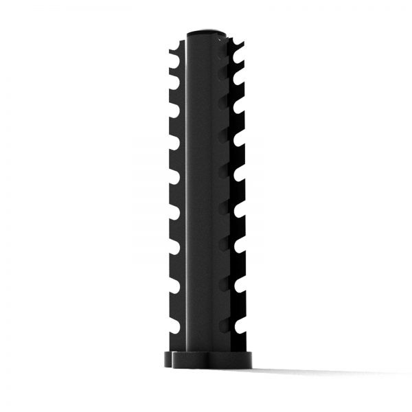 vertical dumbbell rack vertical - Origin 10 Pair Vertical Dumbbell Rack (Black)