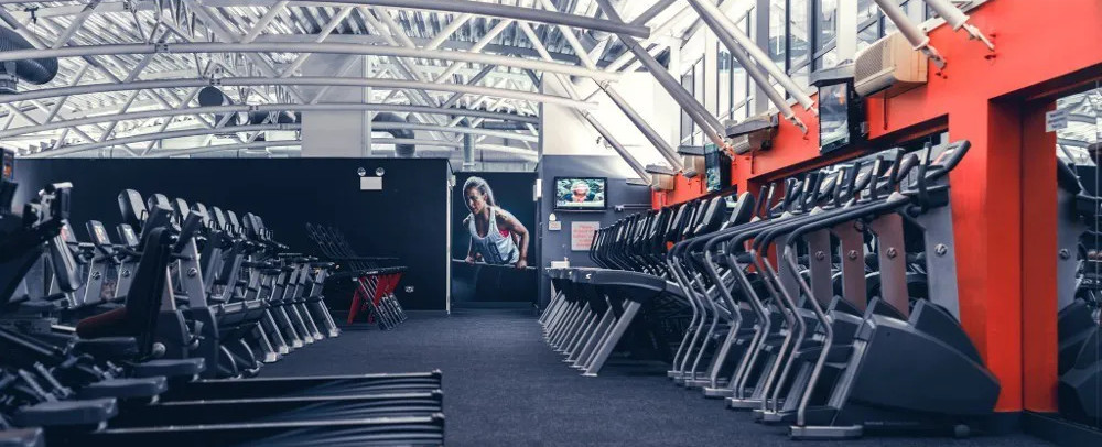 cardio exercise floor at westpark fitness